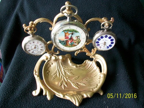 Porte gousset ancien laiton - gousset,
